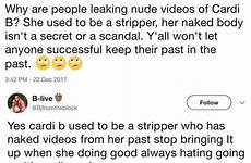 cardi sex tape twitter nude video leaked