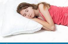 sleeping young girl pretty stock royalty beauty relaxed dreamstime
