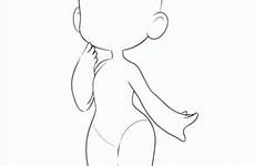poses drawing girl anime chibi body cute drawings easy sketches choose board people gif clothes trendy