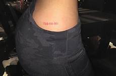 tattoo kylie jenner butt tattoos small choose board girl above red tatoos