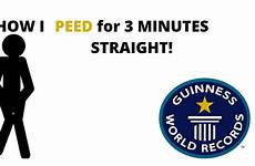 pee longest record