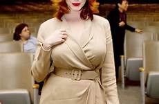 christina hendricks nude mad curves men busted outfits conference dress women joan dresses ladies her press flattering coat character size