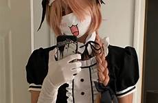 dress anime femboy maid outfit androgynous twitch egirl astolfo