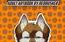 redrusker spot comics furplanet furry artbook volume adult scratches cat