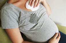 pregnancy during breasts leak normal