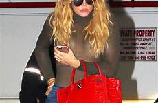 khloe kardashian nip slip bra flashes nipples shirt through sheer akm gsi her