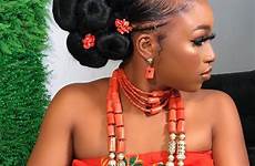 igbo bridal queening braids braided bellanaijaweddings