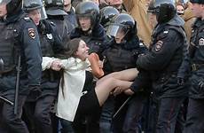 protests protest russians young