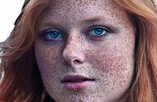 redhead freckled freckles downgraf antonia freckle ginger redheads bochkareva