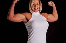 biceps flexing kimberly kasprzyk muscular bodybuilding flexes
