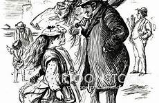old people cartoon cartoons young vintage aged girl picture illustrations historic child dislike