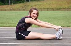 girl cute young stretches doing track field stock tweens teens beautiful jooinn