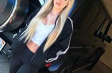 slevin kaylyn outfits gotceleb casual dailyhotcelebs kruk kaylin barbie ponytail