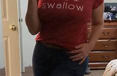 slutty swallow hotwife tshirt suggestive