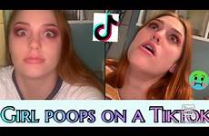 tiktok girl sick poops viral