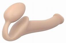 silicone strap strapless me bendable vanilla medium sex toys clitoris