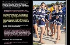 deviantart feminization cheerleading experiment cheer feminized petticoated