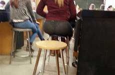 teen girl panty whale pants tail leggings slip through hot cute class public student school thong high ass panties stuff
