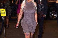 chyna blac mini dress skintight curves mocha nyc while pours choose board dailymail her