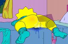 lisa simpson simpsons gif animated rule34 comments