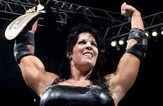 chyna wwe 1999 laurer joanie intercontinental women championship vs mercy jeff jarrett wrestling woman wins wrestler ring classic professional first