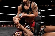 wrestling ember pro womens shayna nxt match baszler after moon female arm failing clutch jumped applied passed until win she