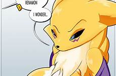 renamon furry hentai female sex parkdaleart pokemon digimon nothing really nude games anthro foundry xxx xbooru sexy big only blowjob