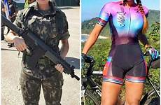 gatas soldier militares filles piernas brasil guapas lumepa rudas bonitas debes entrenar memespanda
