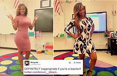 teacher grade sexiest alive atlanta dresses fourth twitter work tight attire