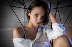 maria nikolaev vladimir brunette portrait face women wallpaper wallhere