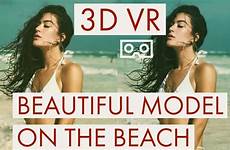 bikini 3d girl beach vr 360 model virtual reality