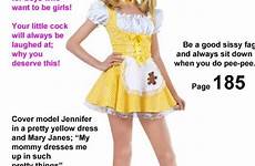 sissy magazine captions girl boy cartoons want becomes jennifers favorite maid life issue