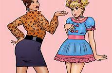 sissy crossdresser curtsey feminization punishment petticoat redux sylvie prissy newhairstylesformen2014 maid mommy