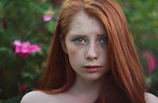 lora kalinina redheads freckles