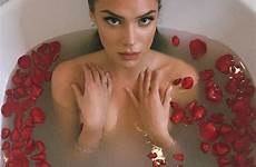 alissa violet nude naked rose covering her petals hands model breasts bath sexy star instagram alissaviolet thefappening fappening subscribers 3m