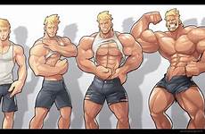 muscle growth male cartoon sequence transformation man deviantart gay story bara body female commission silverjow drawing comic comics furry bodybuilding
