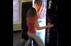 humping girl pole asian machine vending lady