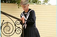 boys skirts sissy school feminized tween outfit preteen mtf girly became prissy bully hormone transgender baby