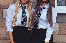 uniform schoolgirls selfie uniforme western escolares