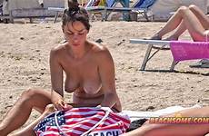 beach topless nipples puffy voyeur busty xhamster