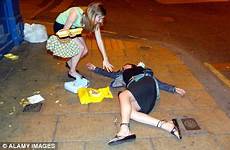 manchester girl drunk minimum drunkenness drunken unconscious ground drinking combat 50p drinks price alone lies centre city after would