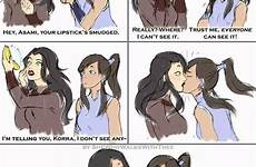korrasami deviantart korra comic avatar asami lesbian fan comics airbender smudged legend fanart funny cute anime aha ang yuri couples