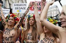 femen naked protests paris imgur