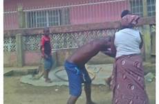 woman man beats husband her yoruba harassing nairaland hausa dispute settle trying between only who lagos drunk