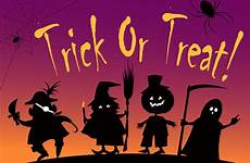 trick treat halloween candy kids treating do vector clip stock steal cute card illustration bags will trickortreat illustrations silhouettes depositphotos