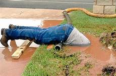 plumber pipe worker head dirty mud first utility job meme memes into water fix imgflip fame viral finds texas muddy