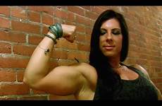 tall amazon woman muscular biceps inch