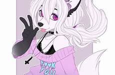 furry oc drawing anthro yiff girl cute female anime wolf drawings girls tomboy cat fox dog goth arte girly dance