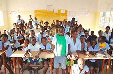 zambia school desks students