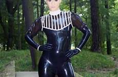 latex mistress catsuit latexcrazy made dress measure eur number item